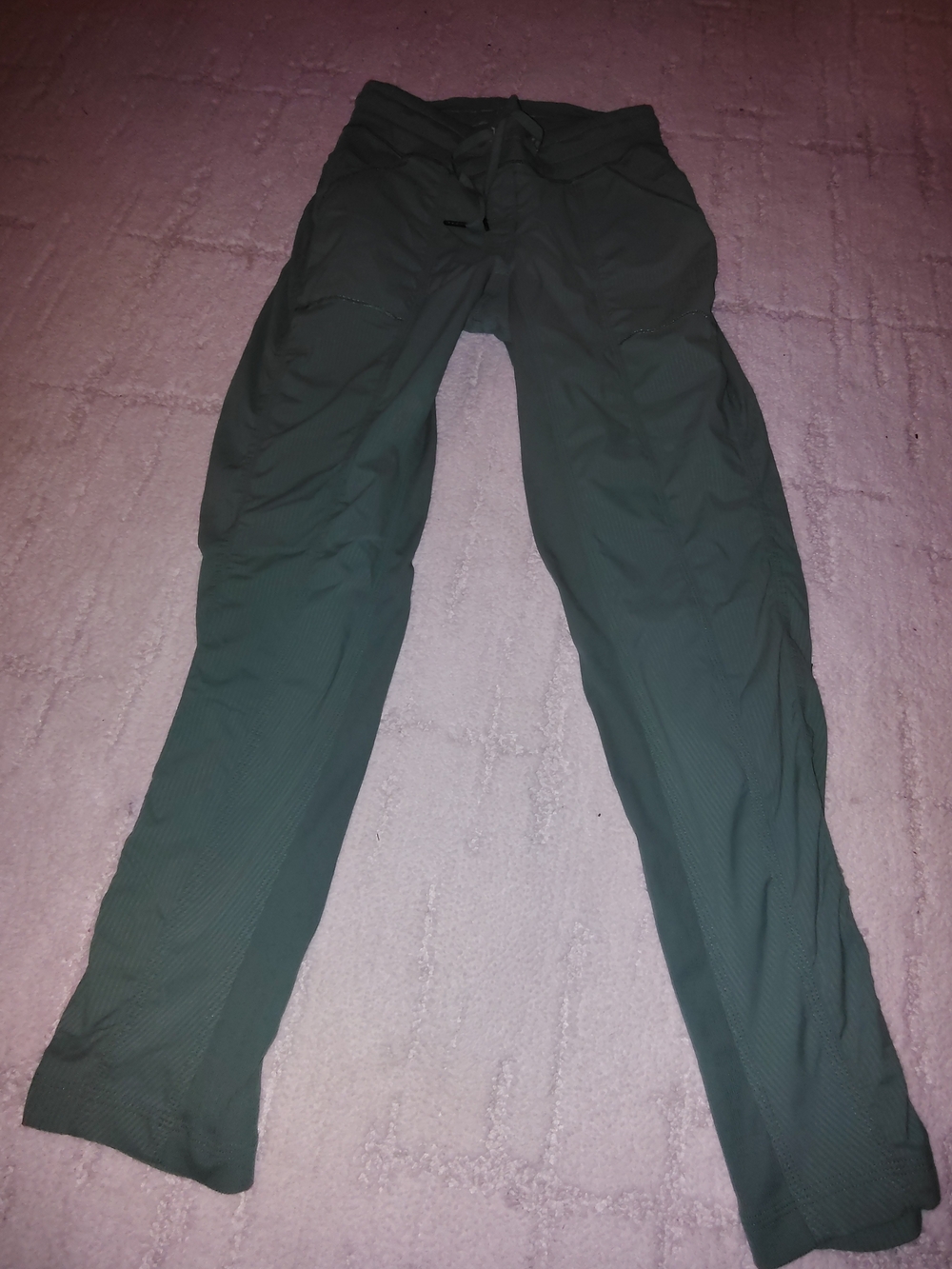 lululemon athletica Green Straight-Leg Athletic Pants